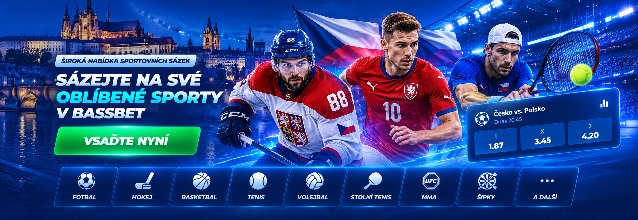 Bassbet Casino Sportovní sázení