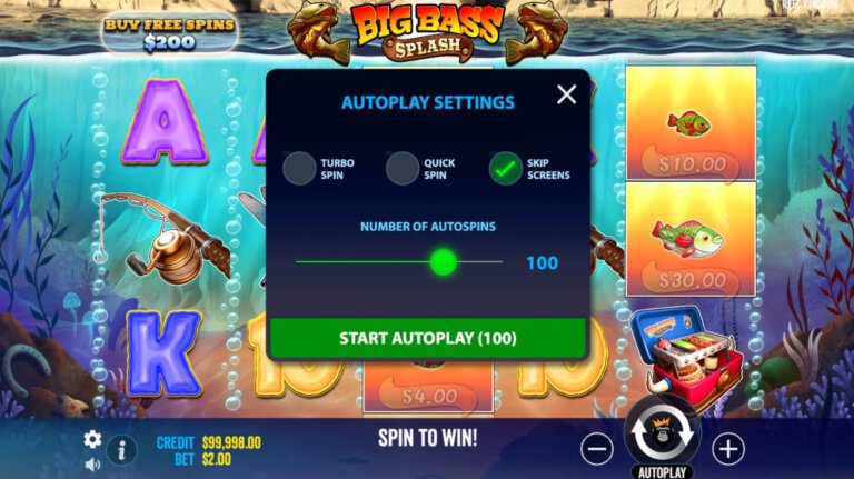 big bass splash demo