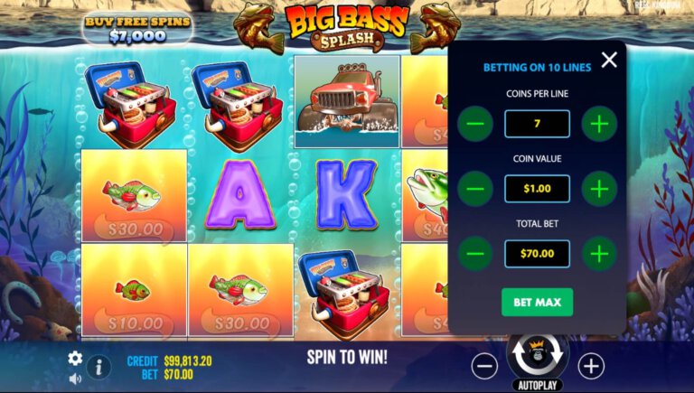 Big Bass Splash Slot Demo - Free Play Online