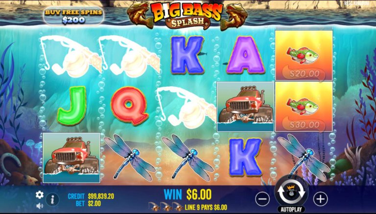 Big Bass Splash Slot Demo - Free Play Online